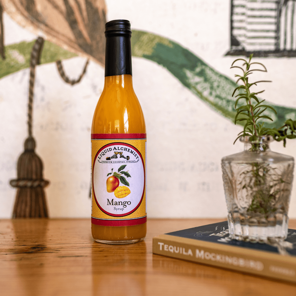 Liquid Alchemist Syrups - Mango Syrup for Margaritas, Cocktails & Drinks - 375 ML