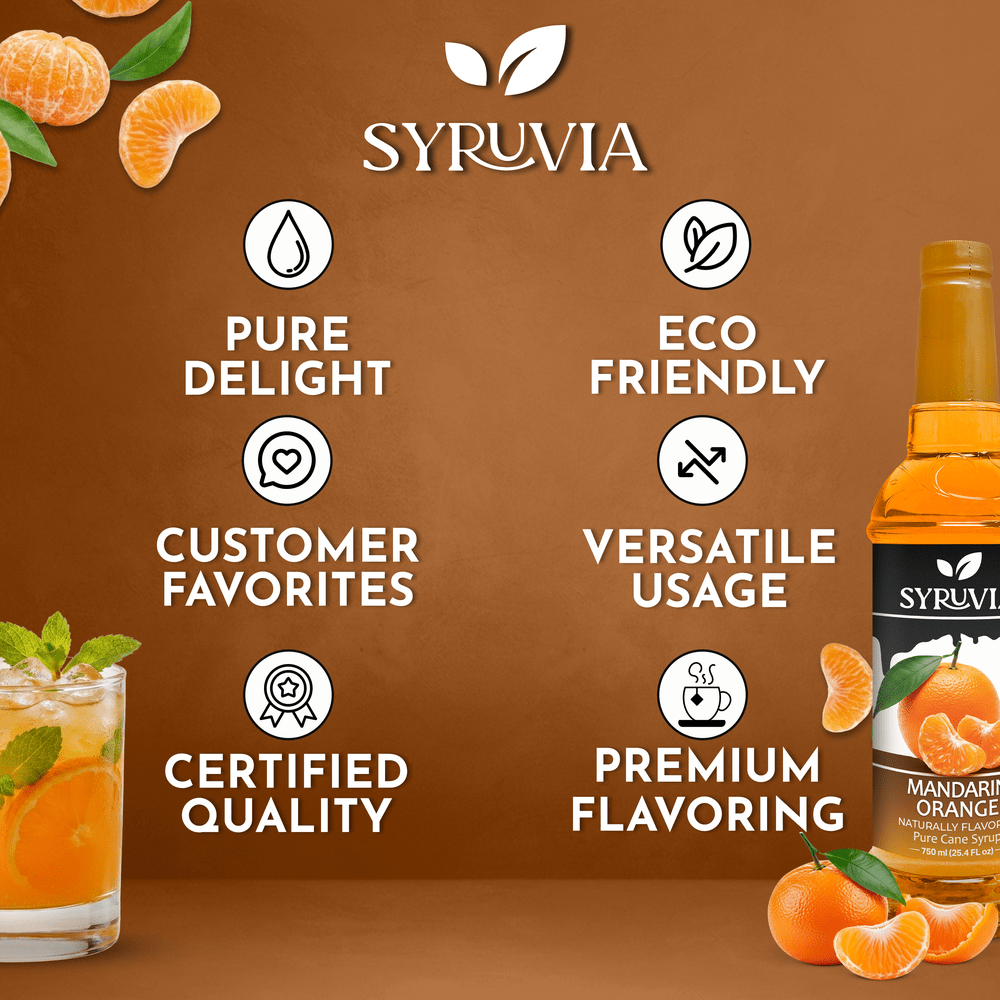 Syruvia - Mandarin Orange Syrup
