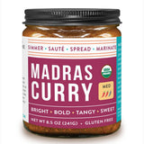 Pure Indian Foods - Madras Curry Simmer Sauce, Organic
