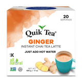 Quik Tea - Ginger Chai Tea Latte – 20 Count