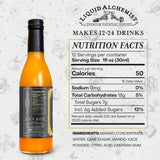 Liquid Alchemist Syrups - Mango Syrup for Margaritas, Cocktails & Drinks - 375 ML