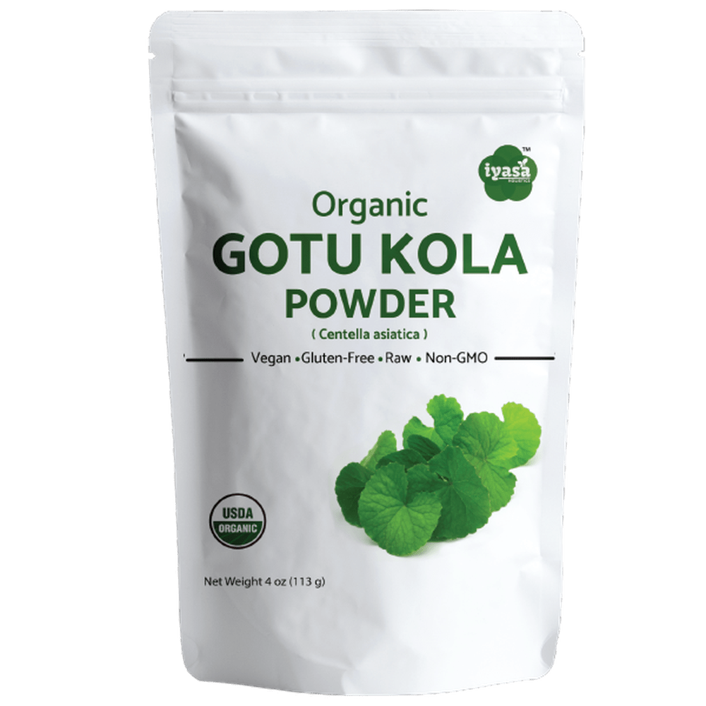 Iyasa Holistics - Organic Gotu Kola Powder - 8 oz