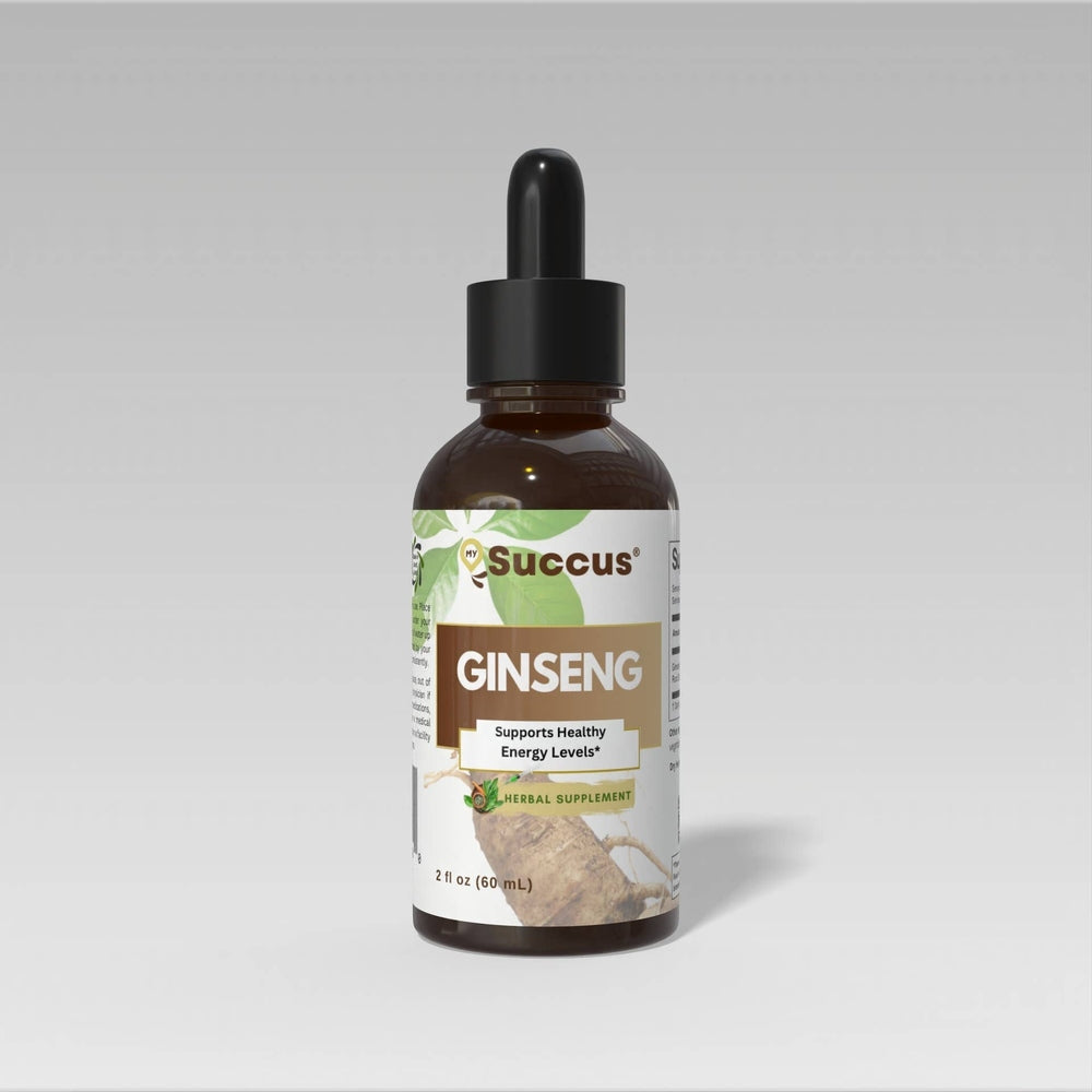 Succus - Ginseng Tincture – Resilient Herbal Vitality - Alcohol Free / 1 fl oz