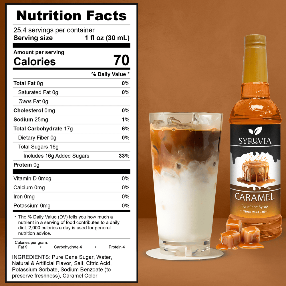 Syruvia - Caramel Syrup