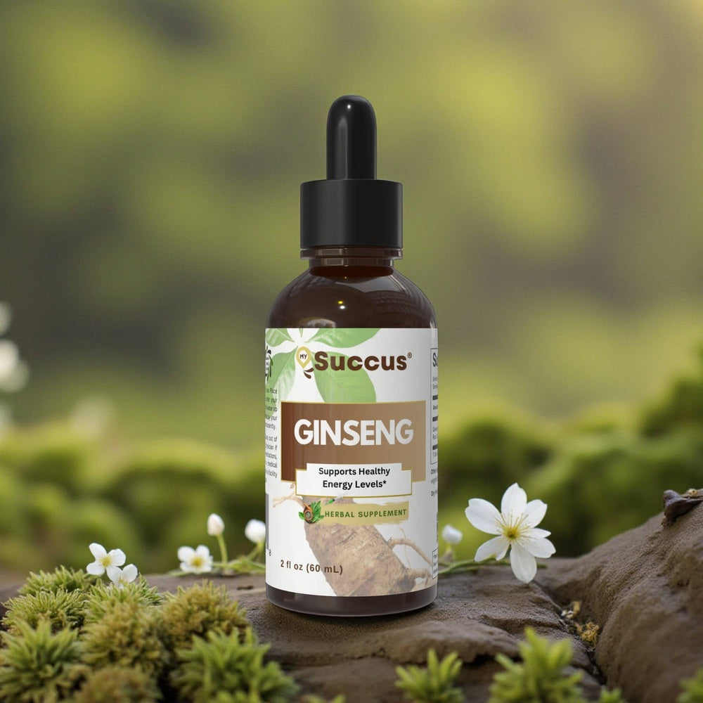 Succus - Ginseng Tincture – Resilient Herbal Vitality - Alcohol Free / 1 fl oz