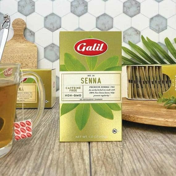 Galil Brands - Senna Herbal Tea | 20' Tea Bags | 1.41 oz | Galil