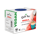 Quik Tea - Vegan Masala Chai Tea Latte - 10 Count