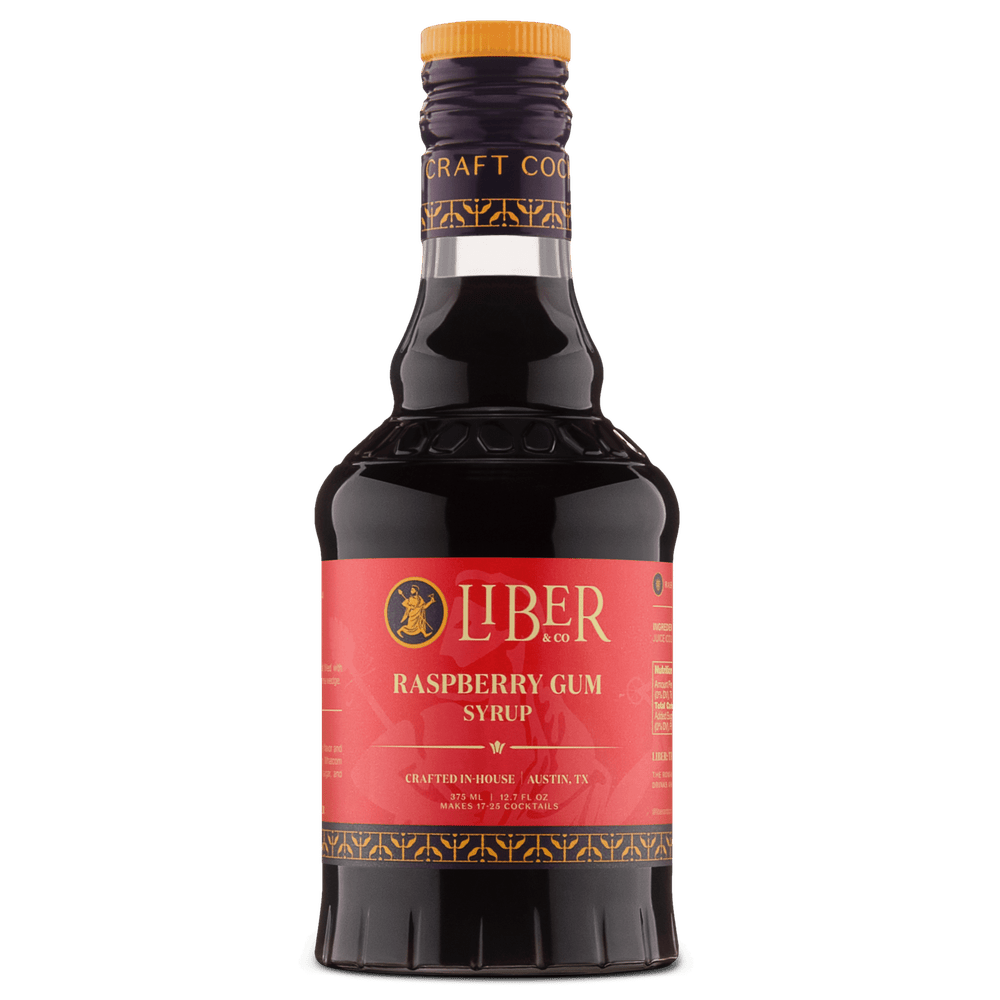Liber & Co. - Raspberry Gum Syrup - 375 mL