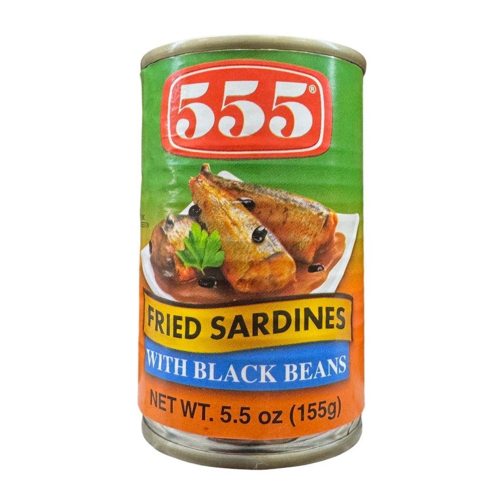 555 Fried Sardines with Black Beans