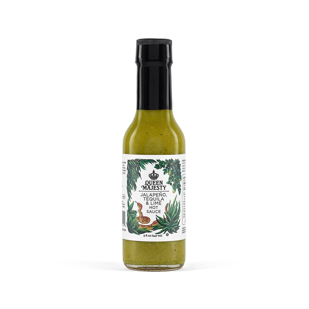 Queen Majesty Hot Sauce - Jalapeño Tequila & Lime Hot Sauce - 5oz