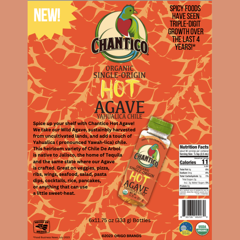Chantico Agave - Chantico Organic Hot Agave-Chile de Arbol