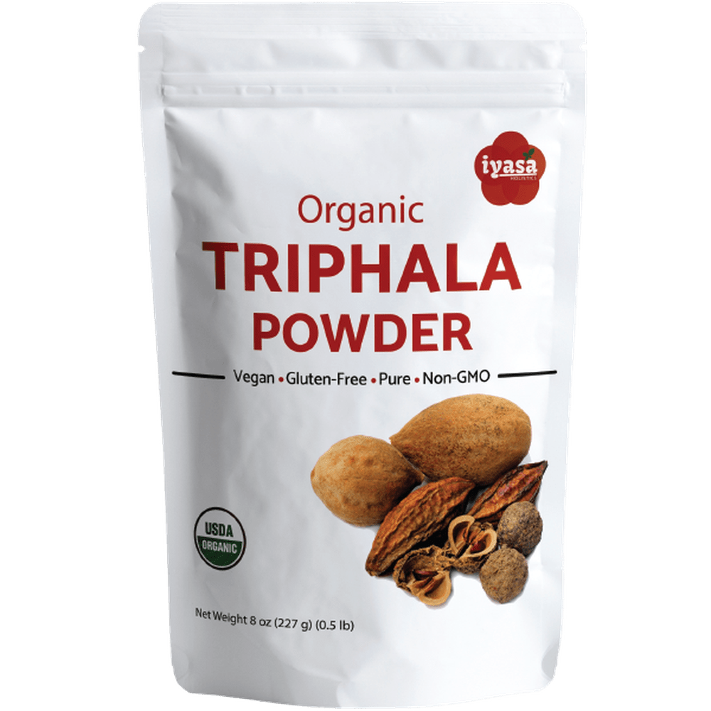 Iyasa Holistics - Organic Triphala Powder - 4 oz