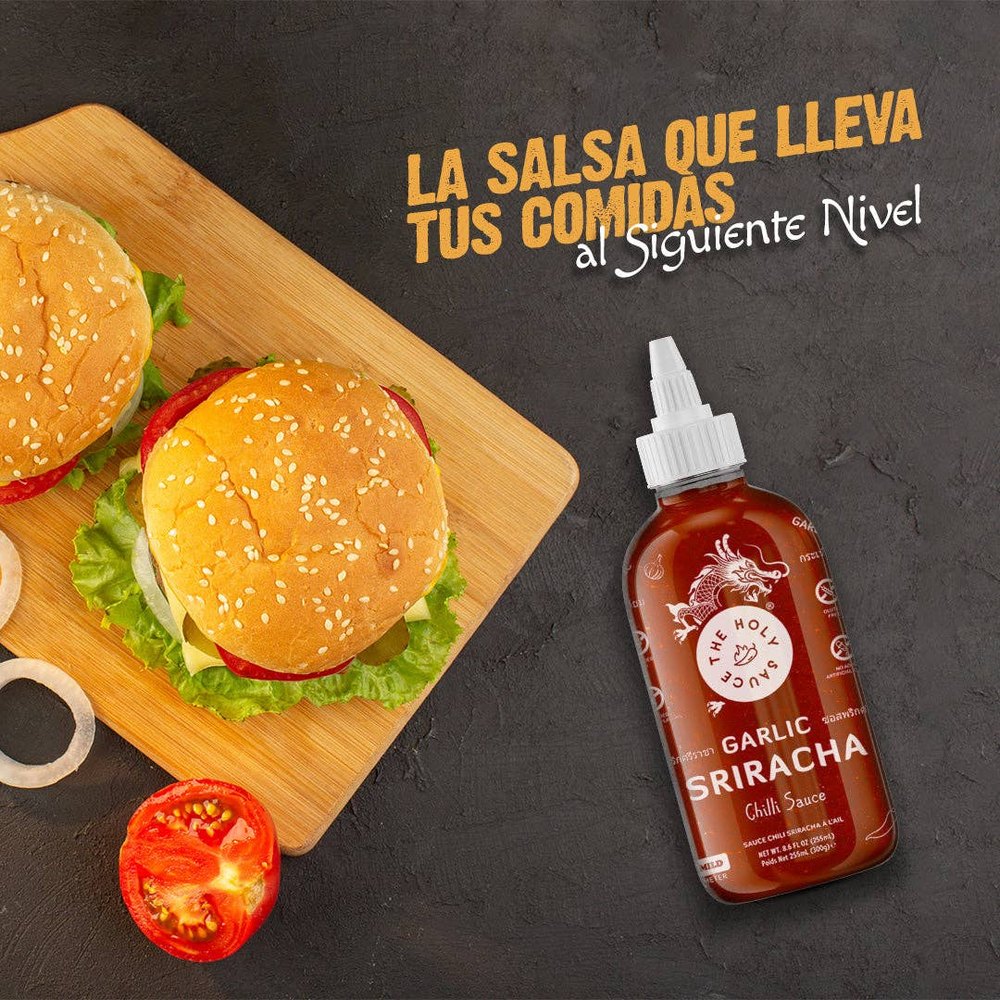 TMC Marketing - HOLY SAUCE Sriracha Chili Sauce Garlic 300g / 255mL - 300g