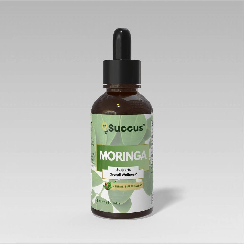 Succus - Moringa Tincture | Herbal Wellness Support - Alcohol Free / 1 fl oz