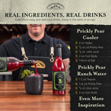 Liquid Alchemist Syrups - Prickly Pear Syrup for Margaritas, Cocktails & Drinks - 375ml