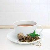 HIC - Harold Import Co. - HIC Kitchen Gold Mesh Snap Tea Ball Infuser, 2in