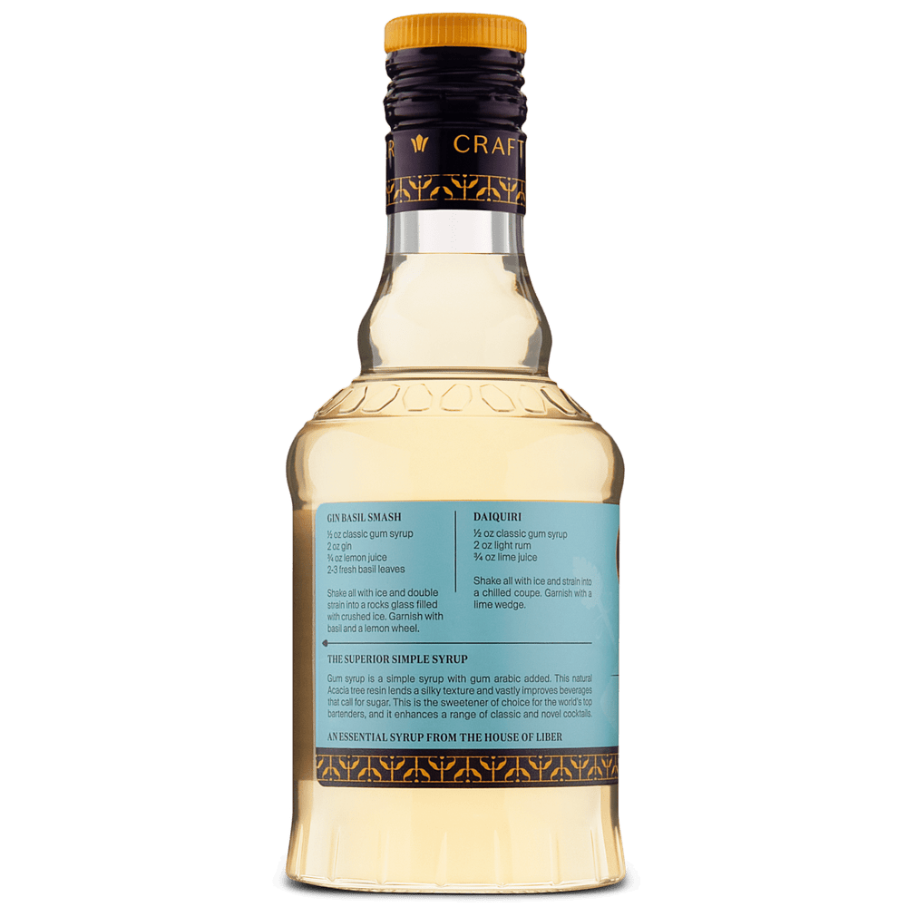 Liber & Co. - Classic Gum Syrup - 375 mL