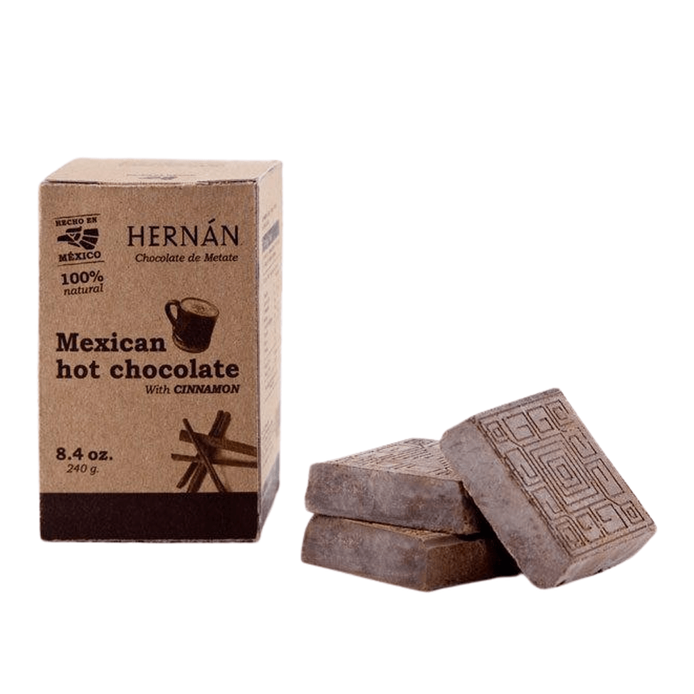  HERNÁN - Cinnamon Mexican Hot Chocolate Square "Tablillas" - 240g