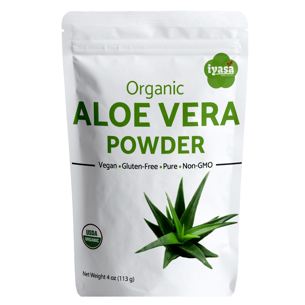 Iyasa Holistics - Organic Aloe Vera Powder - 8 oz