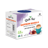 Quik Tea - Saffron Masala Chai Tea Latte - 10 Count