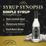 Liquid Alchemist Syrups - Simple Syrup for Cocktails, Coffee & Drinks - 375ml