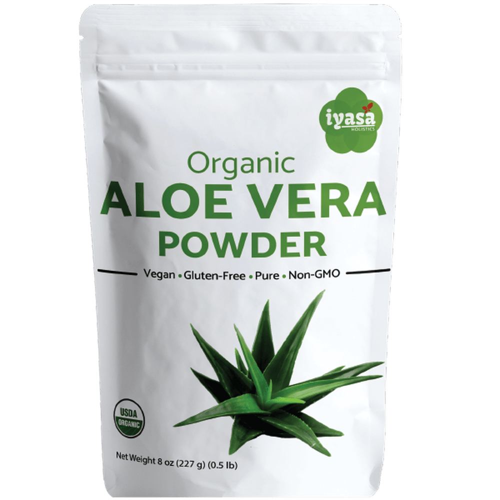 Iyasa Holistics - Organic Aloe Vera Powder - 8 oz