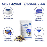 Iyasa Holistics - Dried Blue Pea Flower - 2 oz