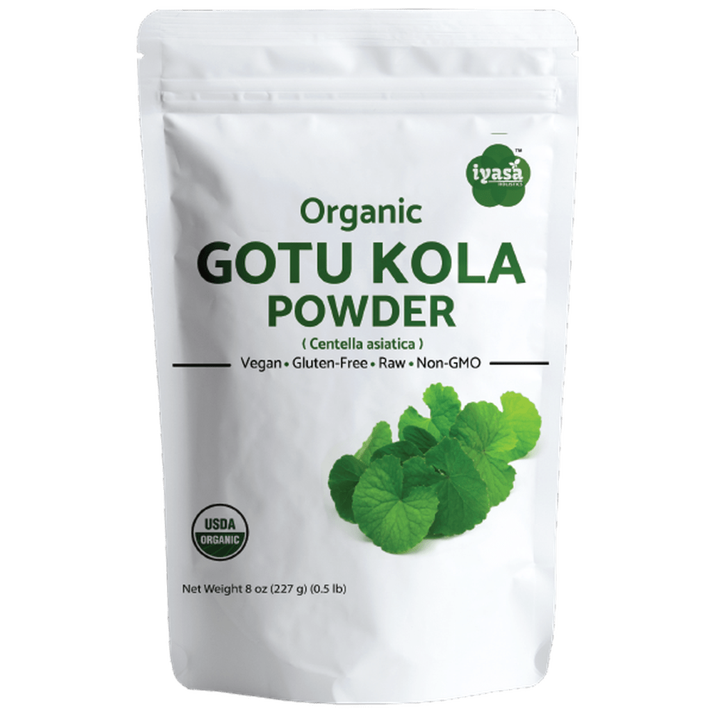 Iyasa Holistics - Organic Gotu Kola Powder - 8 oz