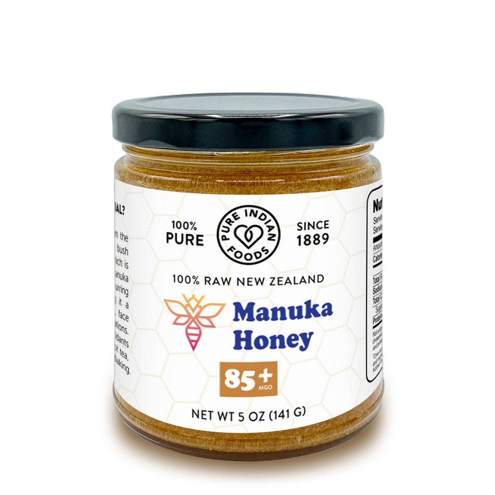 Pure Indian Foods - Manuka Honey, 85+ MGO - 5 oz