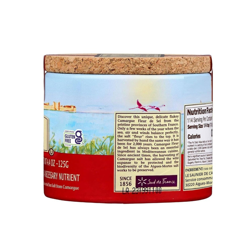 Casacella Foods - Le Saunier De Camargue Fleur De Sel, 4.4 oz. (125gr)