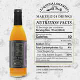Liquid Alchemist Syrups - Passion Fruit Syrup for Cocktails, Drinks & Mixers - 375ml