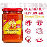 Wholesale Italian Food - TuttoCalabria Calabrian hot Chili Pepper Pate – 9.80 oz (280g)