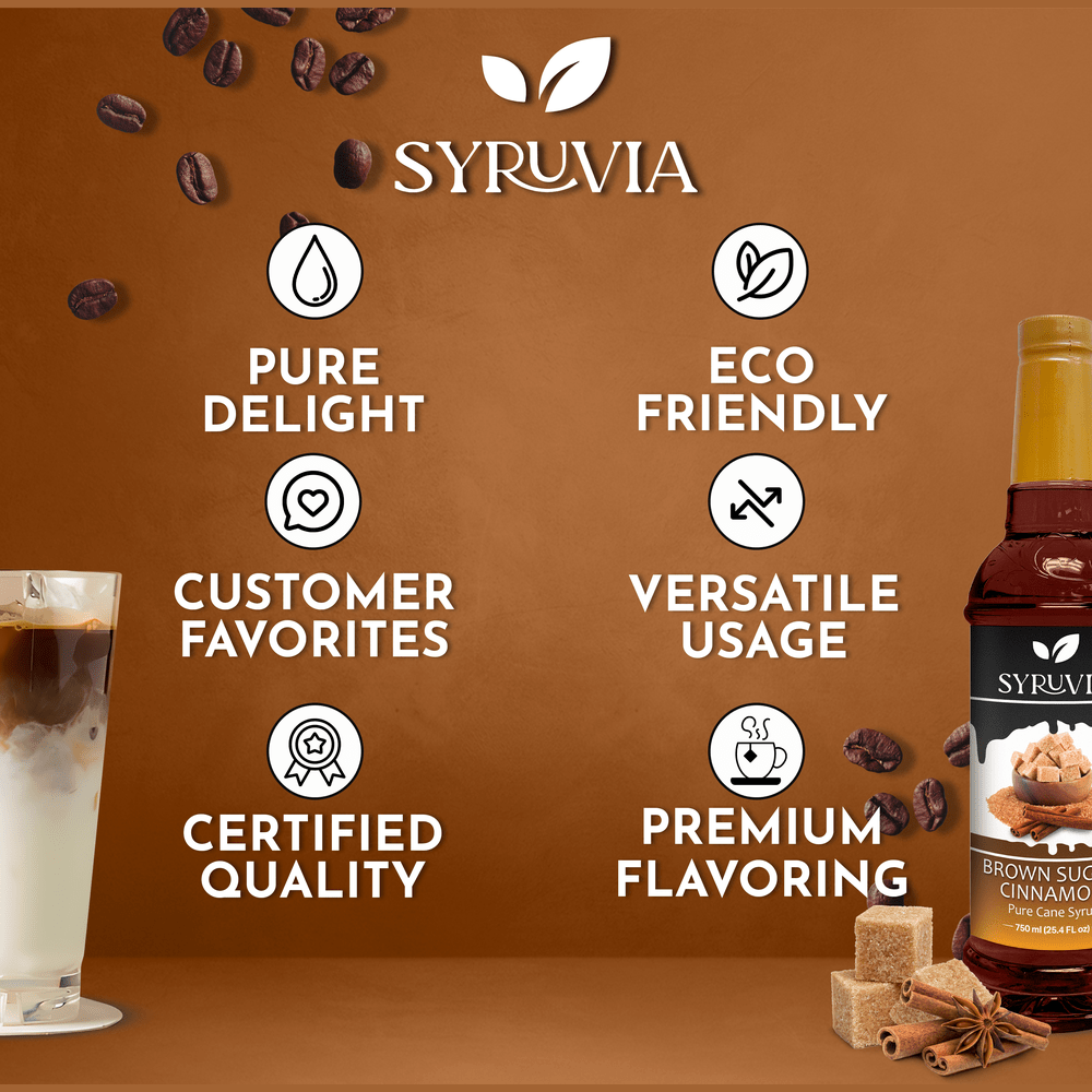Syruvia - Brown Sugar Cinnamon Syrup
