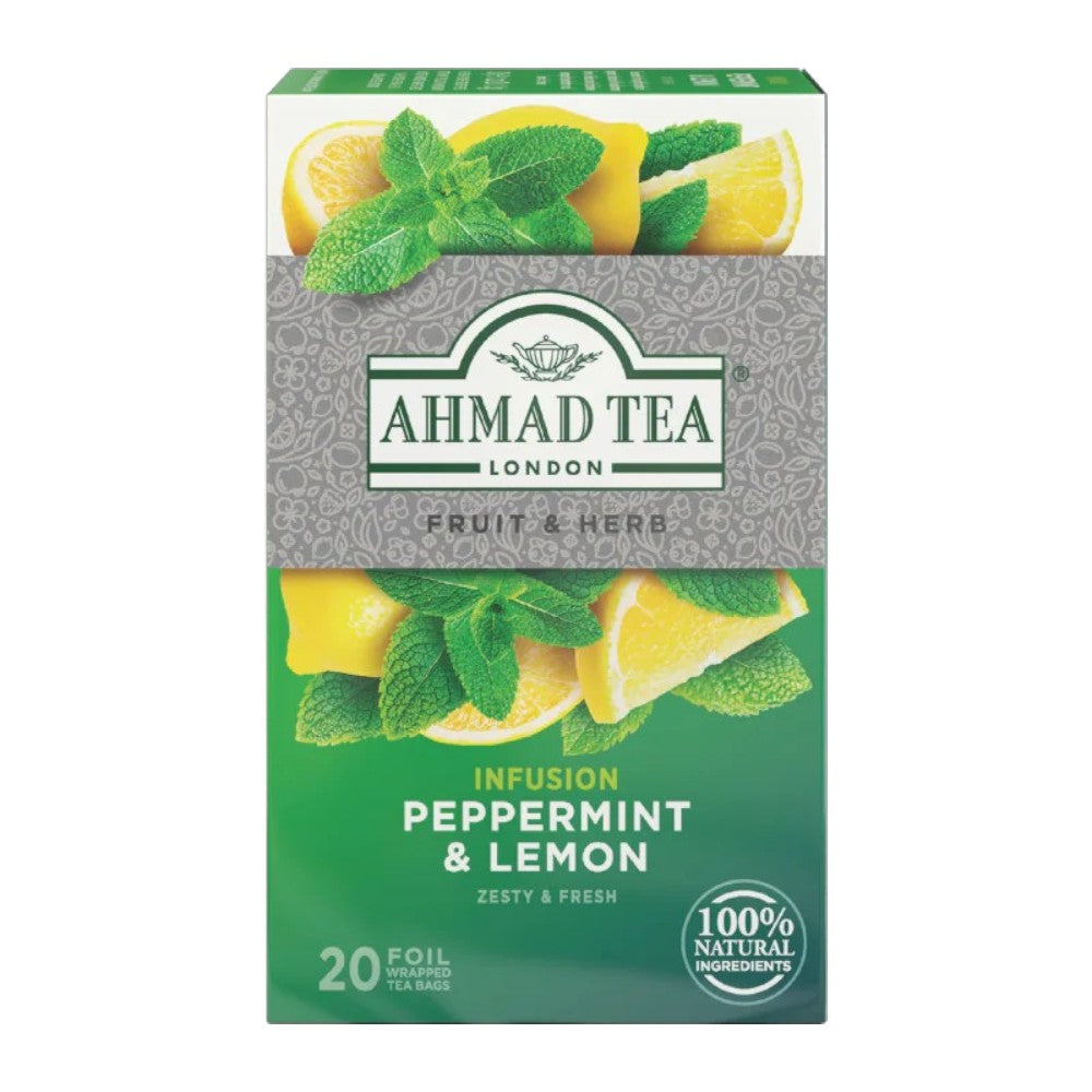AHMAD TEA PEPPERMINT AND LEMON INFUSION