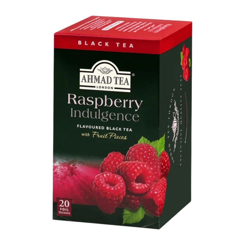 AHMAD TEA RASPBERRY INDULGENCE BLACK TEA