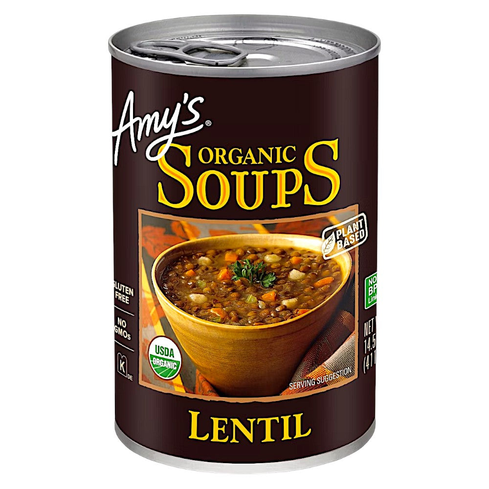 AMY'S ORGANIC SOUPS LENTIL