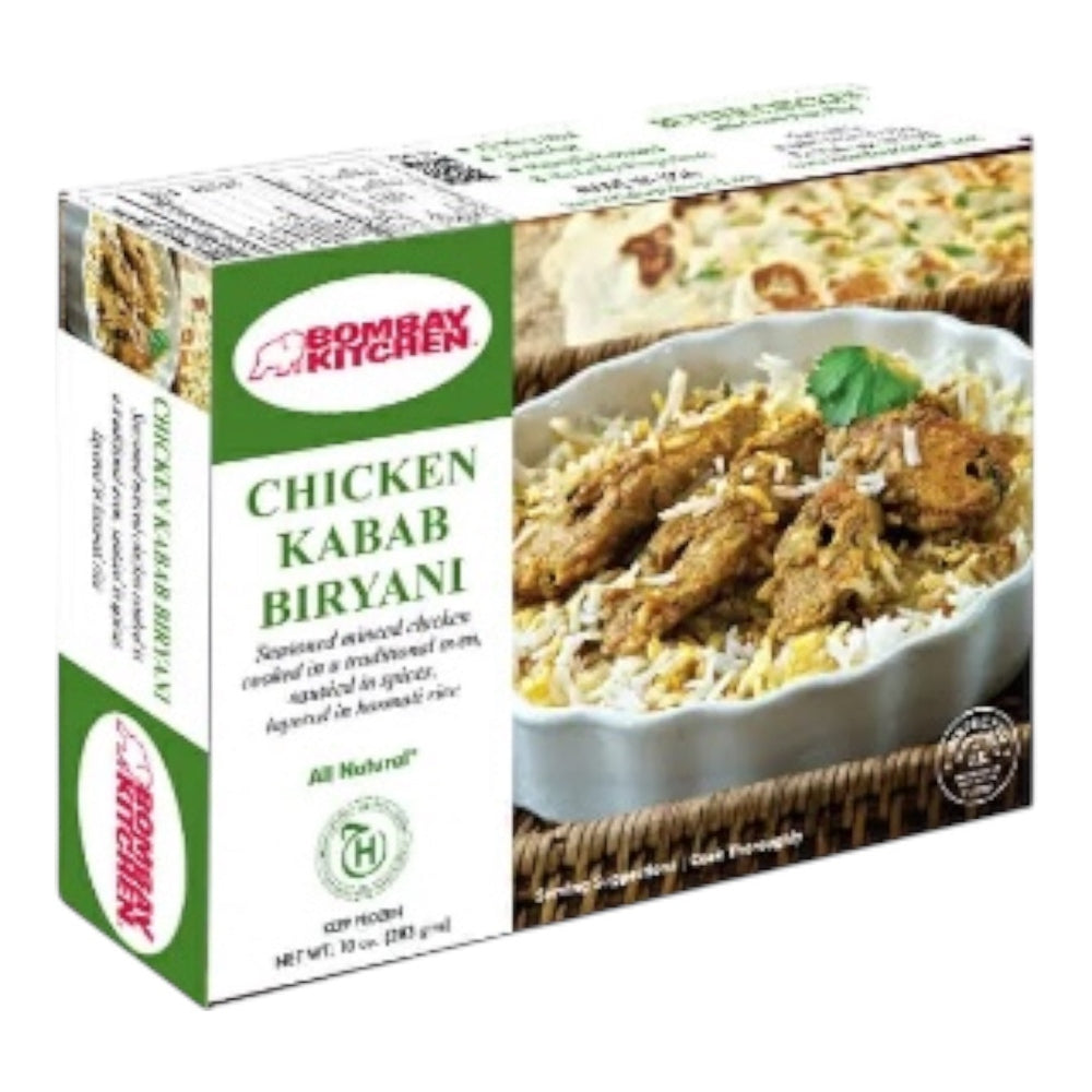 BOMBAY KITCHEN Chicken Kabab Biryani 10oz
