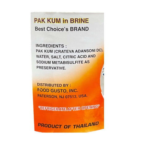 Best Choice's Brand Pak Kum in Brine