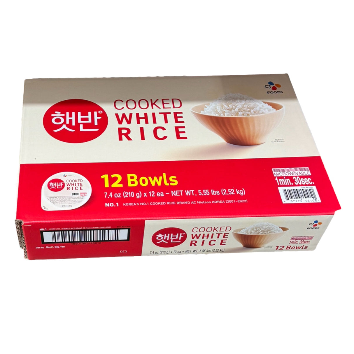 Buy CJ Foods Cooked White Rice 12-Pack | Quick & Easy Meals – ZHICAY FOODS