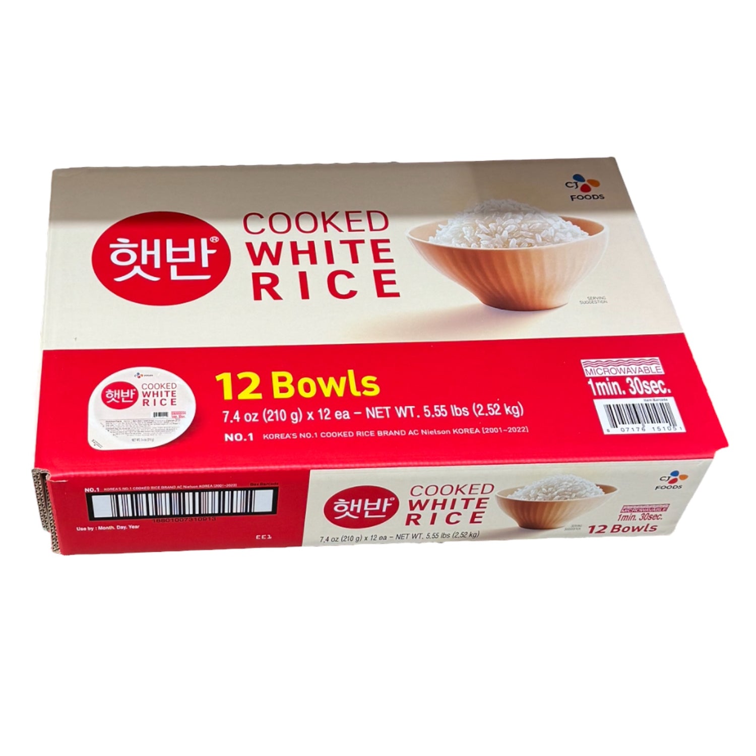 Buy CJ Foods Cooked White Rice 12-Pack | Quick & Easy Meals – ZHICAY FOODS