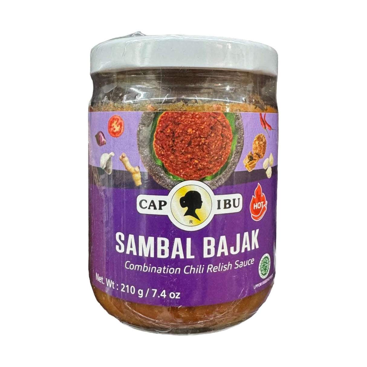 Cap Ibu Sambal Bajak Combination Chili Relish Sauce