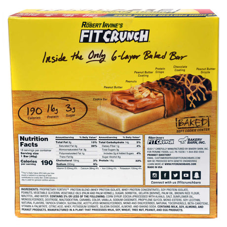 Chef Robert Fit Crunch Chocolate Peanut Butter
