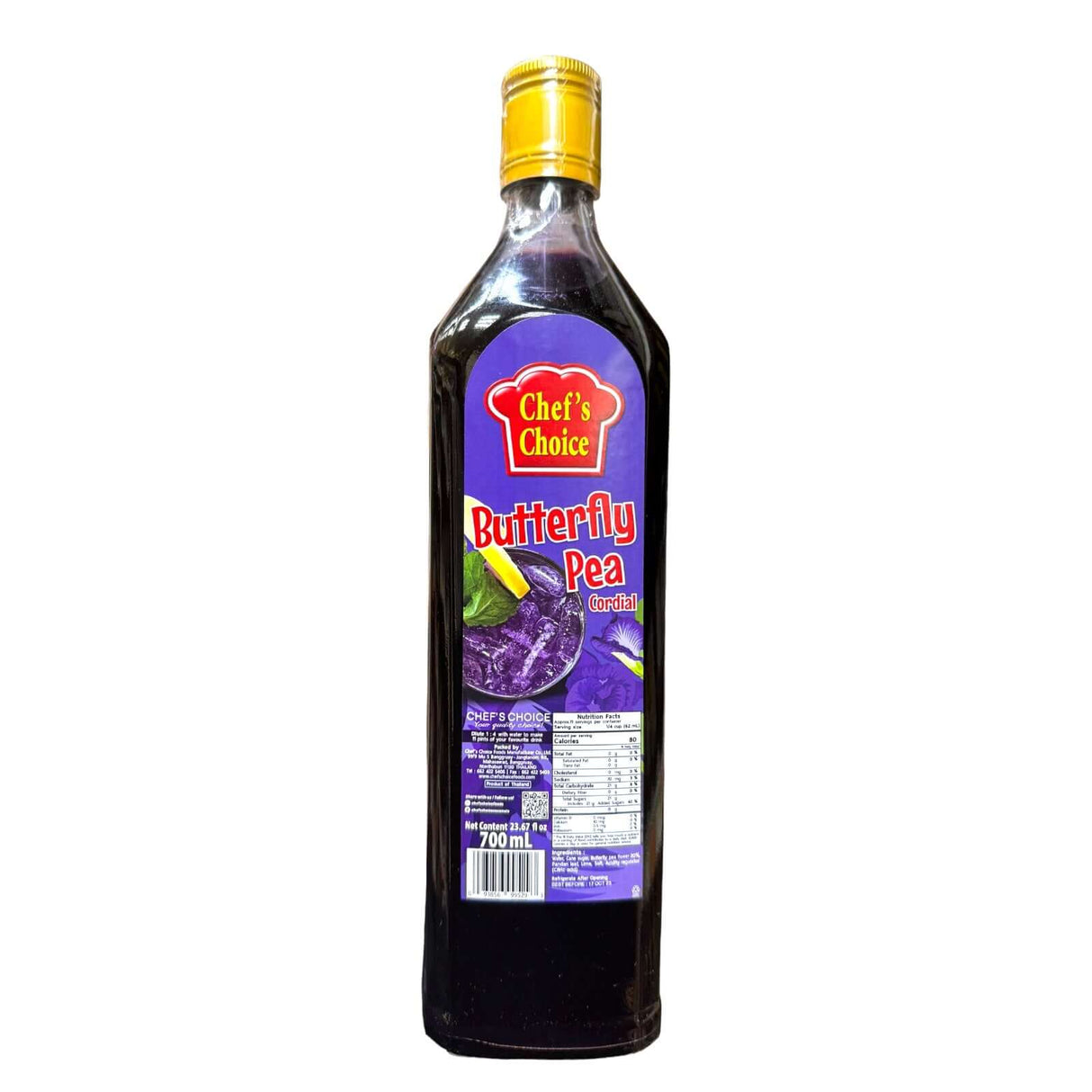 Chef's Choice Butterfly Pea Cordial