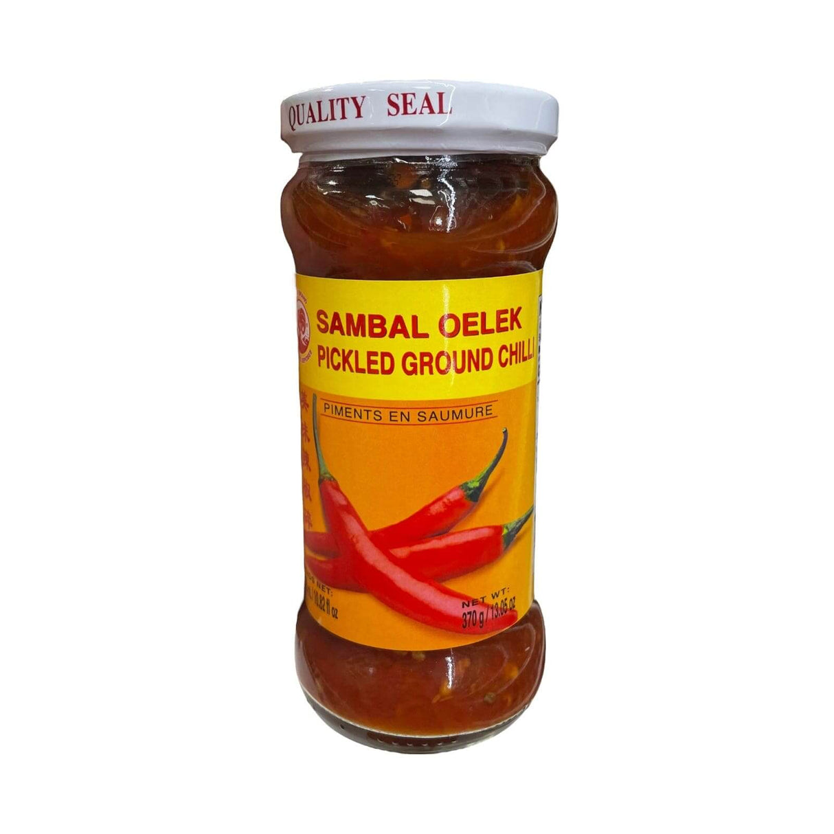 Cock Brand  Sambal Oelek Pickled Ground Chilli