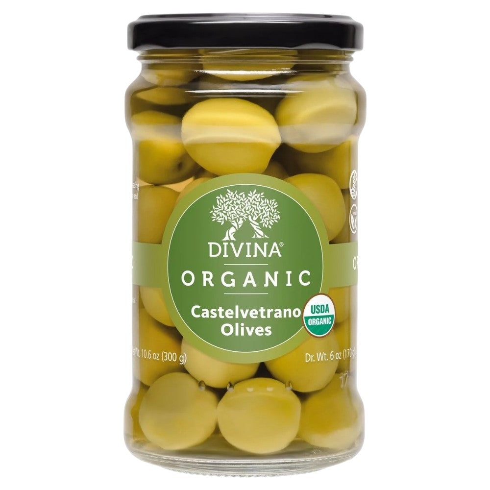 DIVINA ORGANIC CASTELVETRANO OLIVES