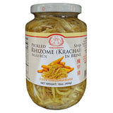 Double Elephants Pickled Rhizome Strip in Brine (Krachai)