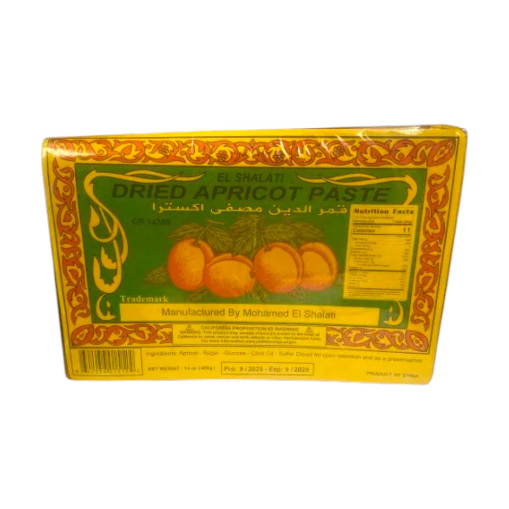 EL SHALATI DRIED APRICOTE PASTE
