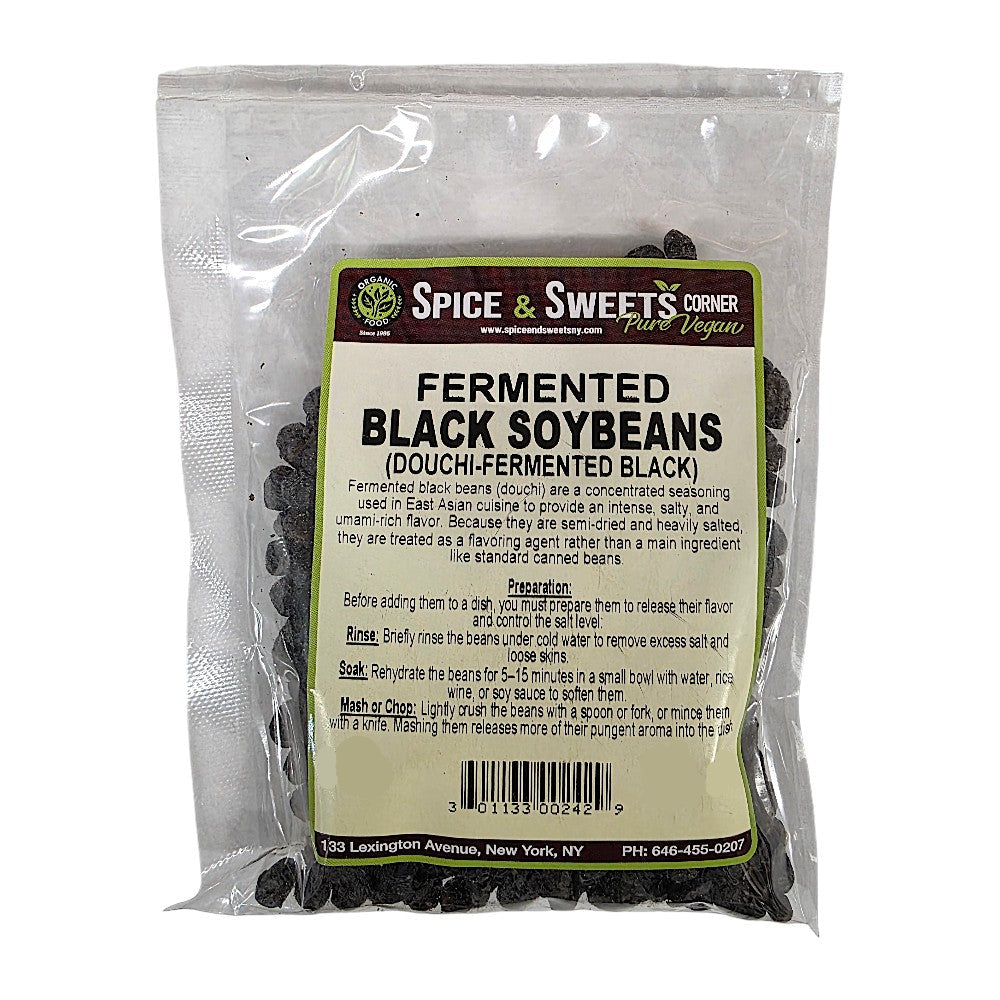 FERMENTED BLACK SOYBEANS (DOUCHI-FERMENTED BLACK)