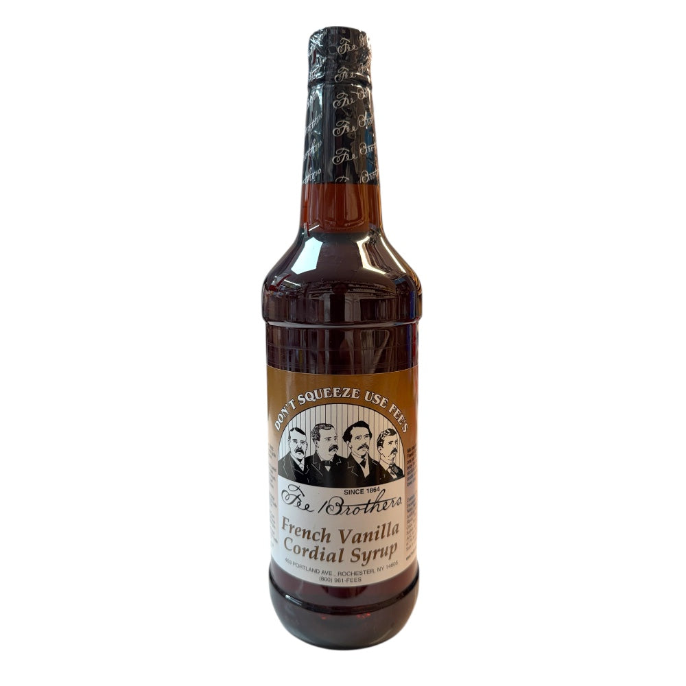 Fee Brothers French Vanilla Cordial Syrup