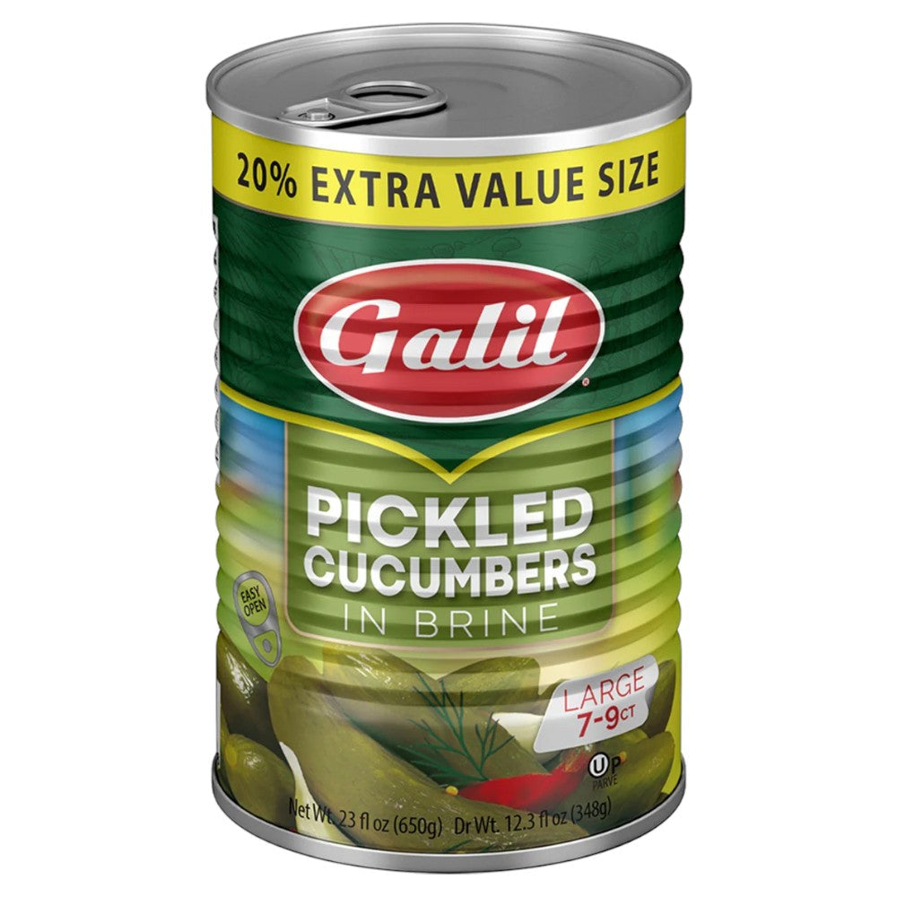 GALIL PICKLED CUCUMBERS IN BRINE